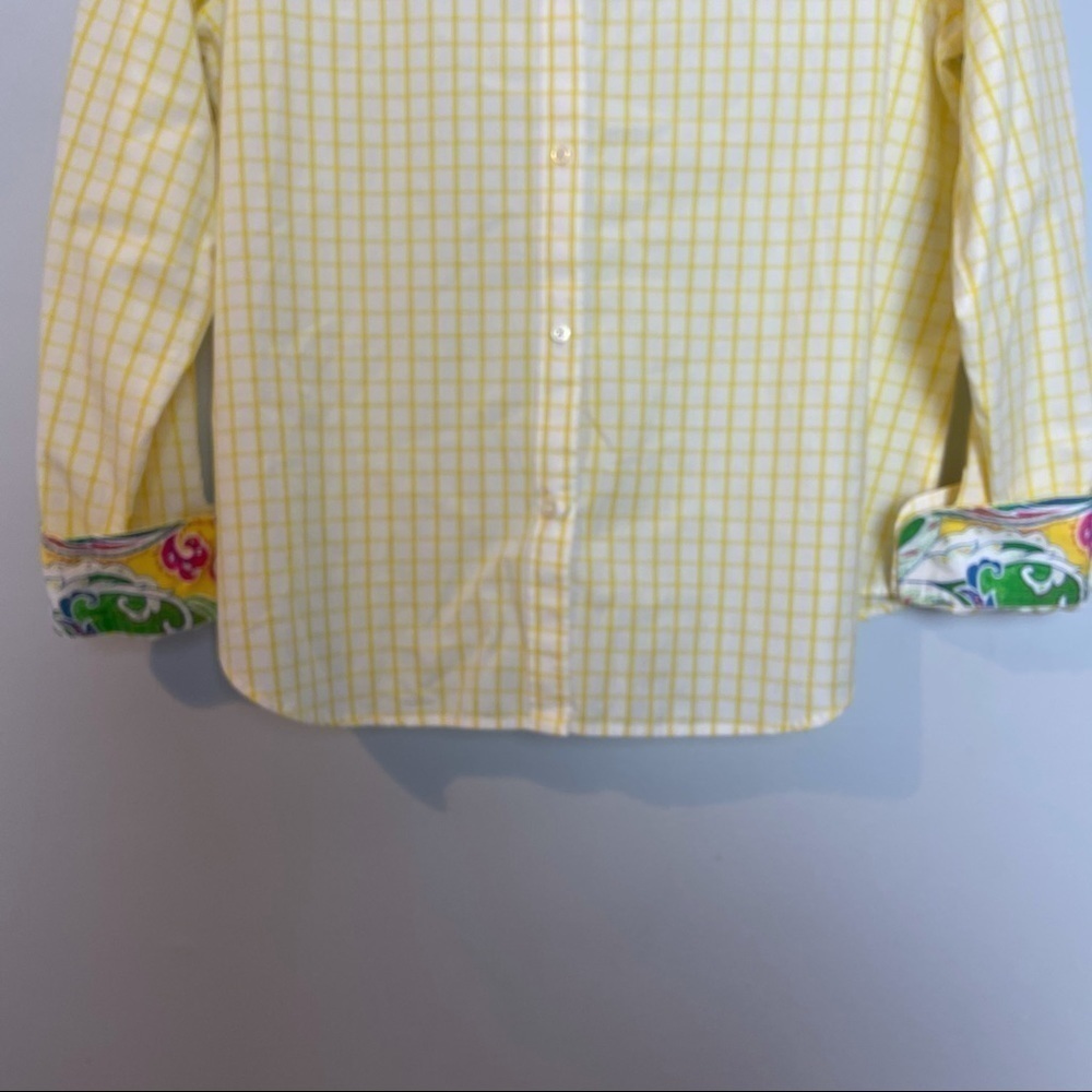 Lauren Ralph Lauren Plaid and Paisley Shirt - Picture 9 of 11